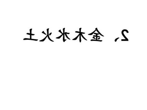 金木水火 猜一字